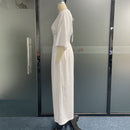 Macacão Longo Cinturado