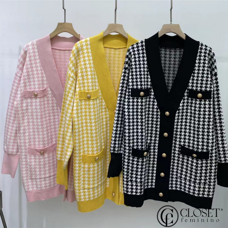 Cardigan Longo
