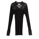 Suéter Emory Gola de Renda