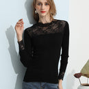 Suéter Emory Gola de Renda