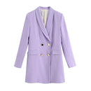 Blazer Lilás Outerwear Feminino