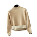 Suéter Gola Alta Grosso Pullover