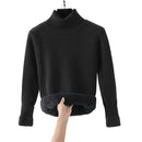 Suéter Pulôver Gola Alta