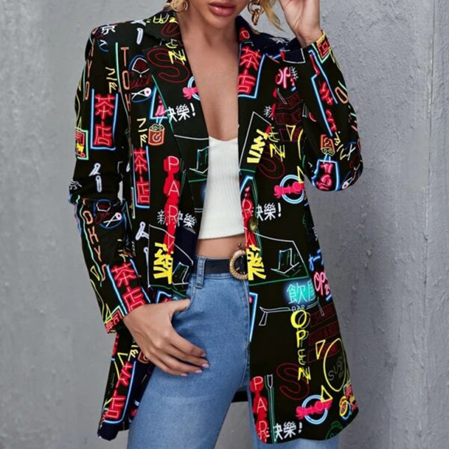 Jaqueta Print Streetwear