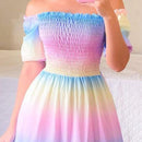 Vestido Estampado Longo Lydia