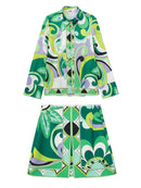 Camisa, Short, Saia e Calça Éricka Verde