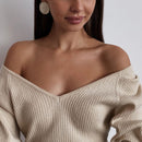 Vestido Feminino Malha Tricô