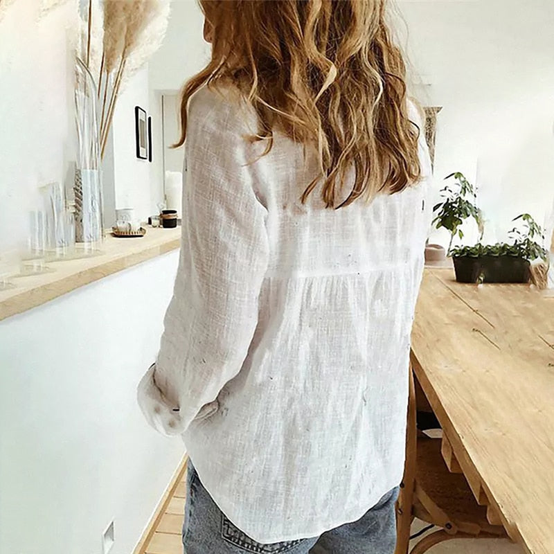 Camisa em Linho Jovienne